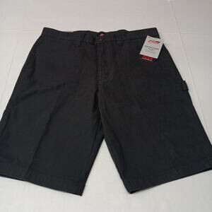 Dickies Men's Size 34 Regular 11” Inseam Black Shorts Flex